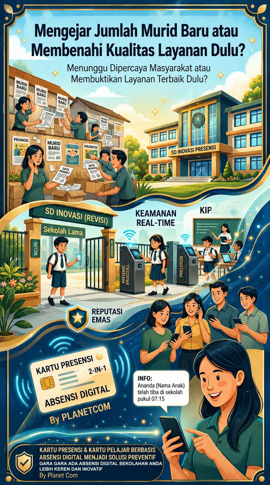 Ilustrasi Kartu Pintar Terpadu